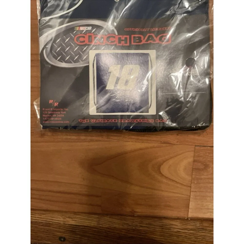 Nascar Kyle Busch #18 Drawstring Cinch Bag 18